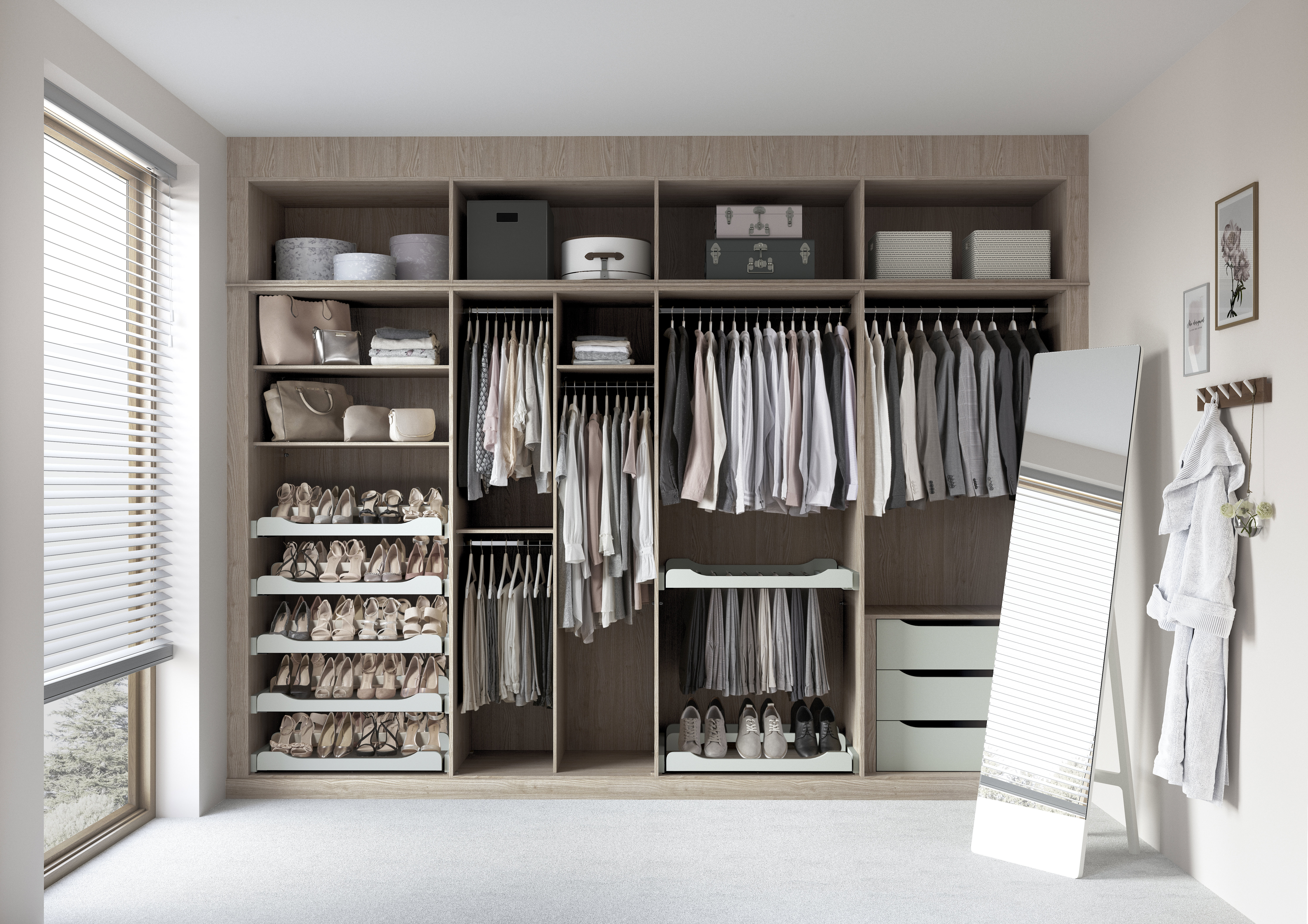 Avon White Bedroom Interior