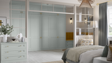Cliveden Green Tea Fitted Bedroom Furniture