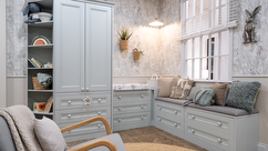 Cliveden Sea Salt fitted bedroom wardrobes