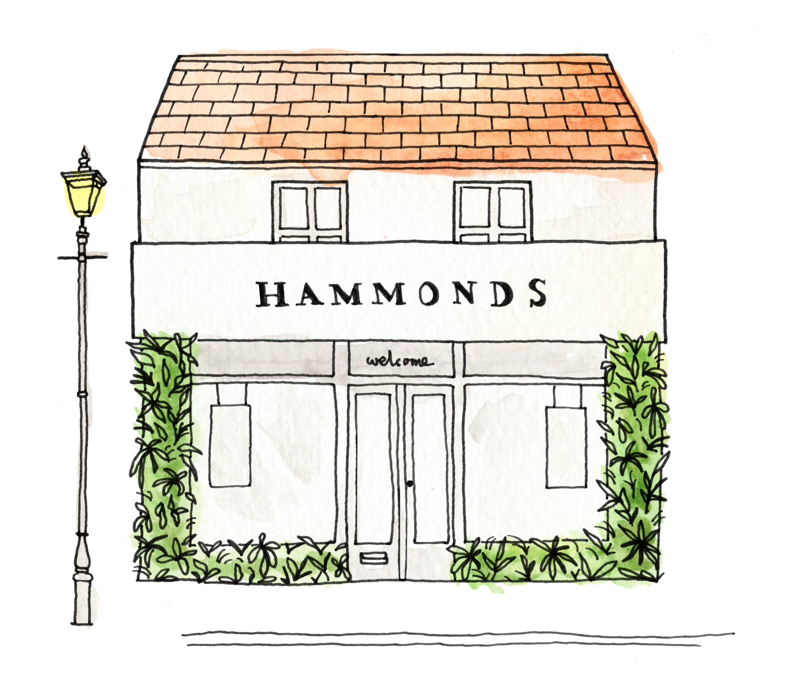 Fitted Furniture Showroom Illustration